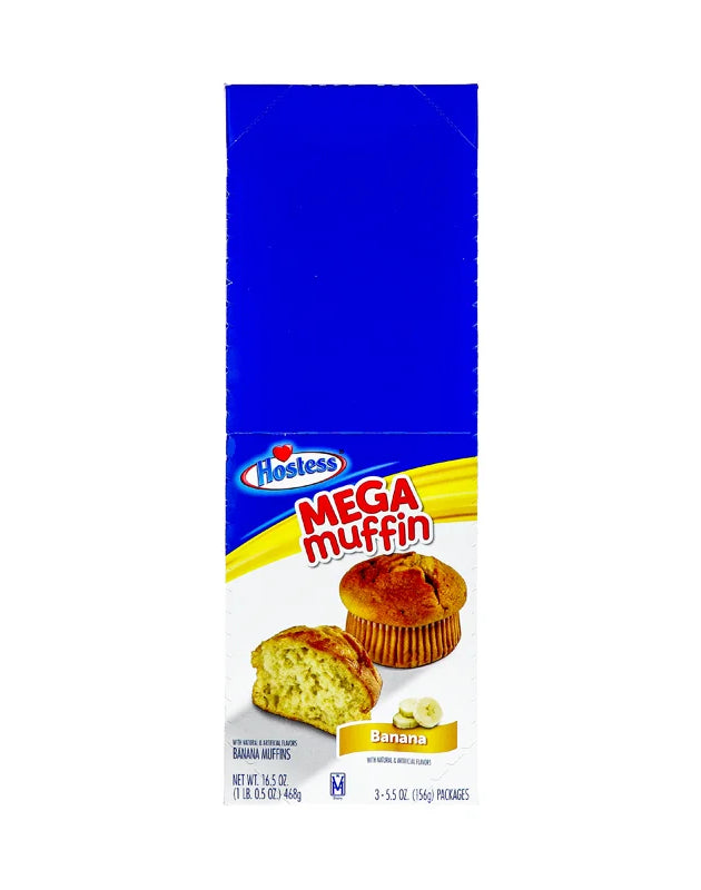 Hostess Muffin Banana Walnut 3 Count - 5.5 oz image 0