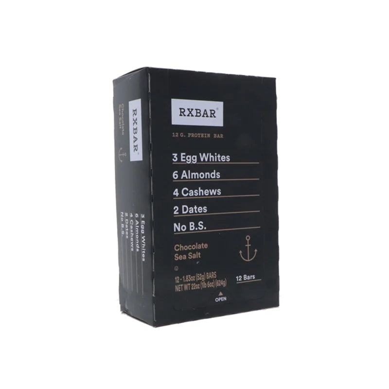 RxBAR Chocolate Sea Salt, Protein Bar 12 Count - 1.83 oz image 2