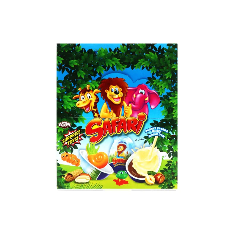 ANL Choco Safari Egg with Peanut & Hazelnut Cream 24 Count image 0