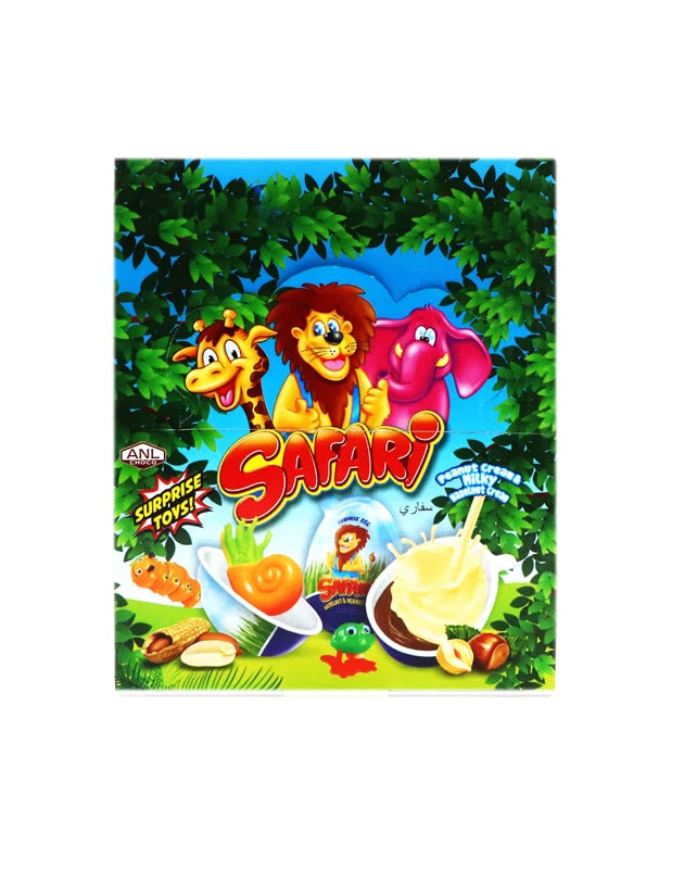 ANL Choco Safari Egg with Peanut & Hazelnut Cream 24 Count image 0