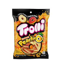 Trolli Peachie O's Gummy Rings 12 Count - 4.25 oz image 0