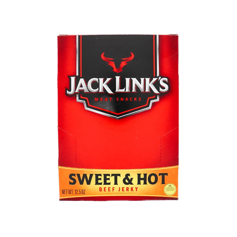 Jack Link Beef Jerky Sweet & Hot - Bag 10/1.25Oz image 0