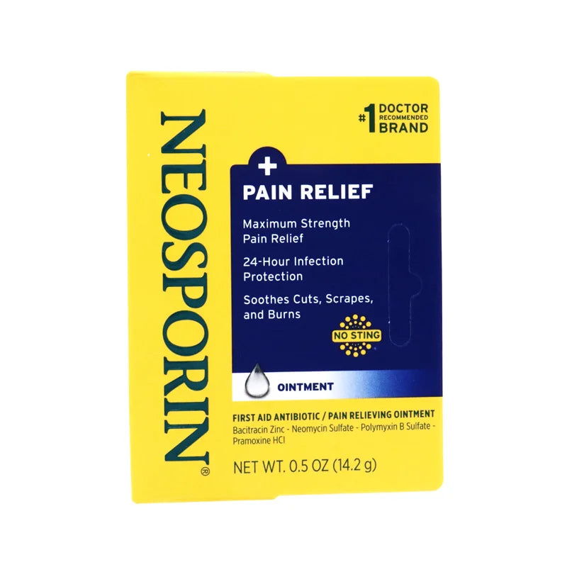 Neosporin + Pain Relief Ointment 0.50 oz image 0