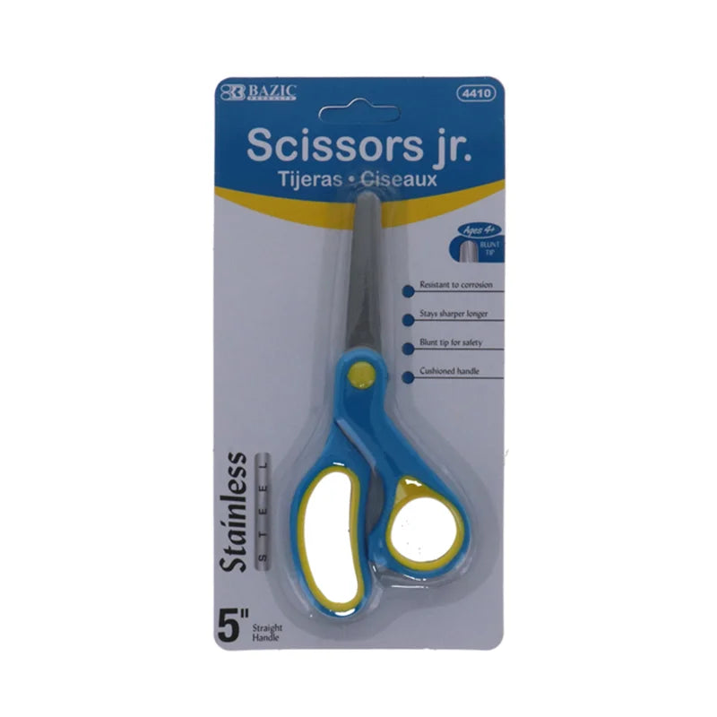 BAZIC School Student Scissors 5 Inch - 1 Count Only image 0