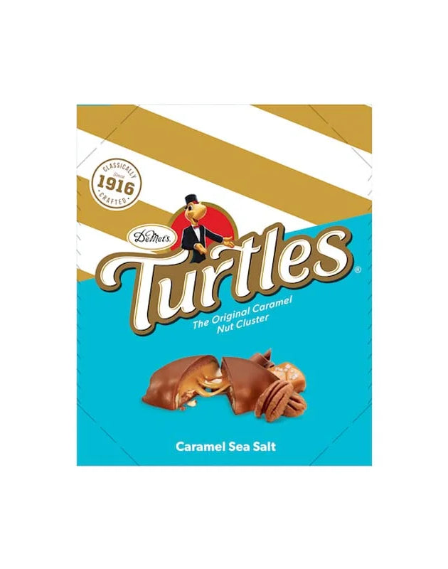 Demet's Turtles Sea Salt Caramel King Size Candy Bar 24 Count - 1.76 oz image 0
