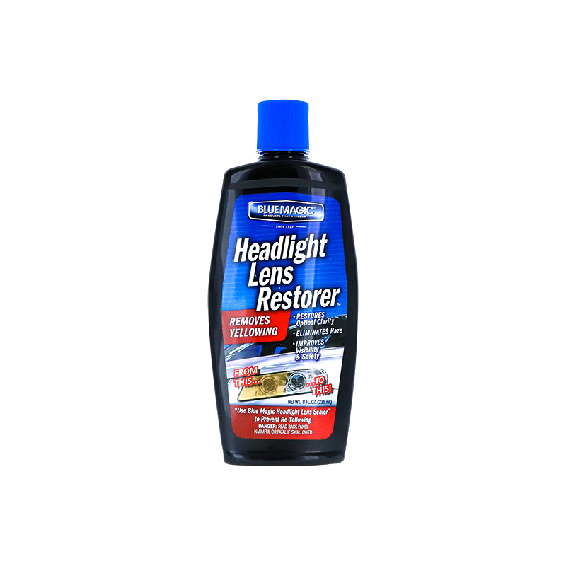 Blue Magic Headlight Lens Restorer - 8 oz image 0