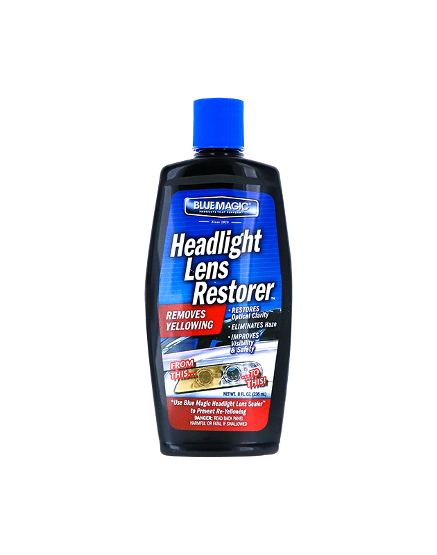 Blue Magic Headlight Lens Restorer - 8 oz image 0