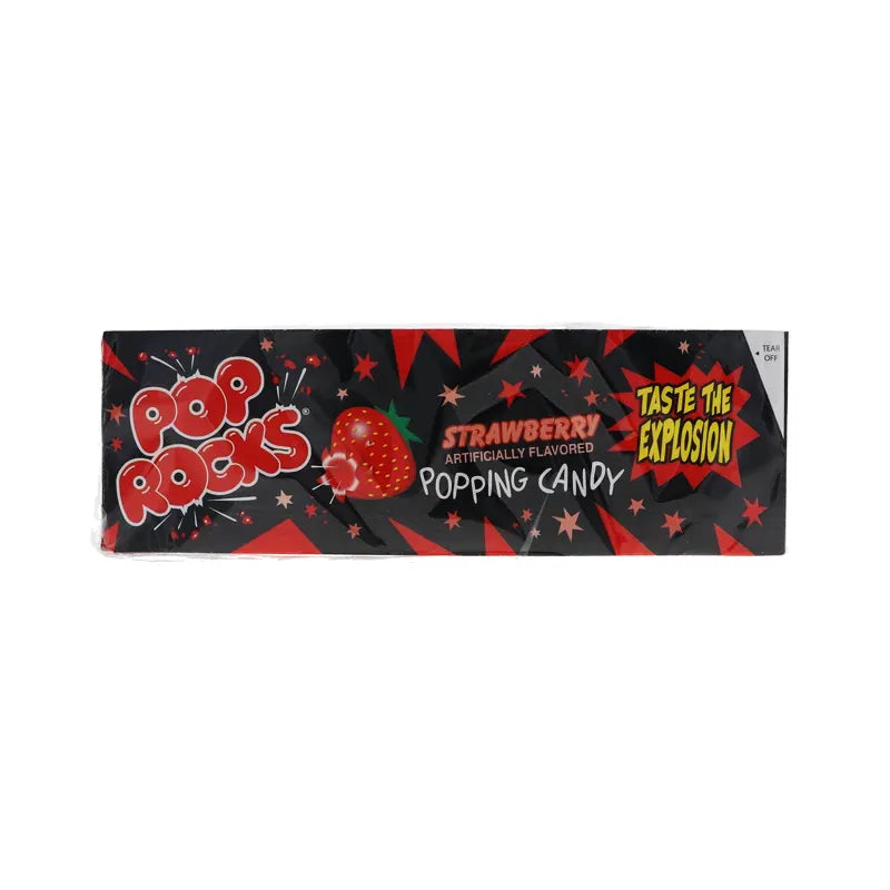 Pop Rocks Strawberry Popping Candy 24 Count - 0.33 oz image 0
