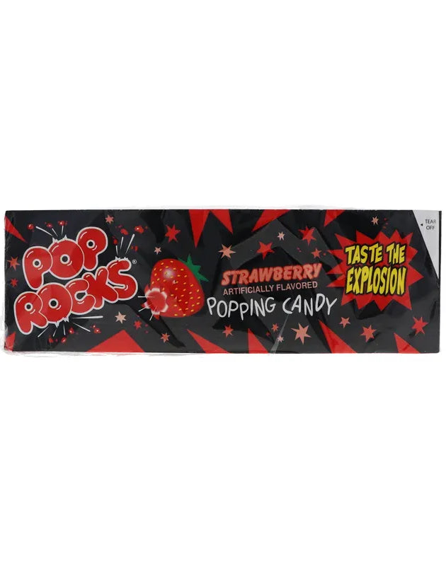 Pop Rocks Strawberry Popping Candy 24 Count - 0.33 oz image 0