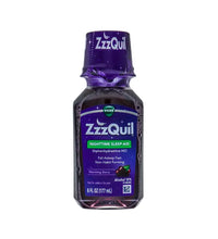Vicks Zzzquil Nighttime Sleep-Aid Liquid Berry 6 oz image 0