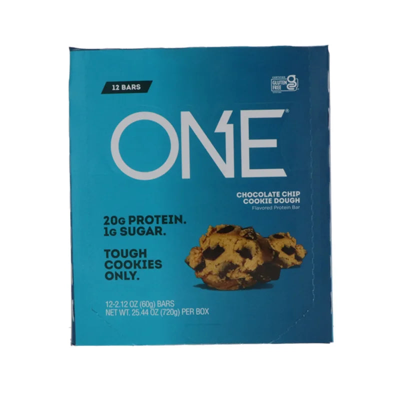 ONE Protein Bar Chocolate Chip Cookie Dough 12 Count - 2.12 oz image 0