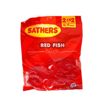 Sathers 2/$2 Red Fish Candy 12 Count - 3.5 oz image 0