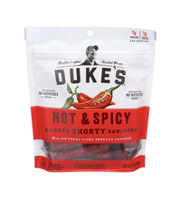 Duke's Hot & Spicy Smoked Shorty Sausages 5 oz image 0