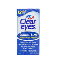 Clear Eyes Contact Lens Relief Eye Drops - 0.5 oz image 0