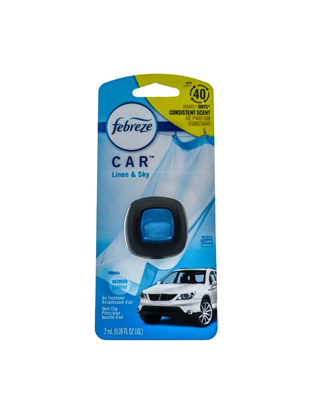 Febreze Car Vent Clip Air Freshener 1 Count - 0.06 oz image 0