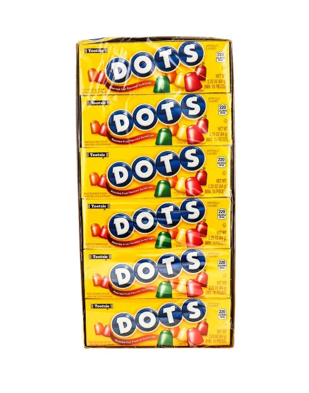 Dots Fruit Gum Drops Assorted 24/2.25 image 0