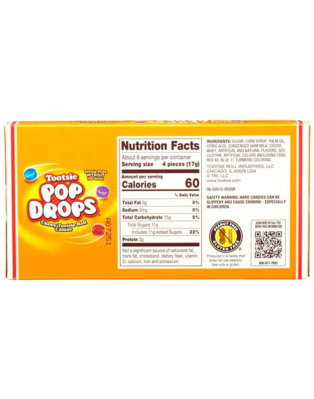 Tootsie Pop Drops 3.5oz Theater Box image 0