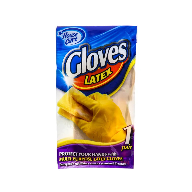 Household Latex Gloves Large 1 Pair - 1 Count Only image 0