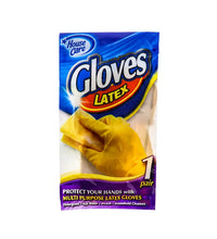 Household Latex Gloves Large 1 Pair - 1 Count Only image 0