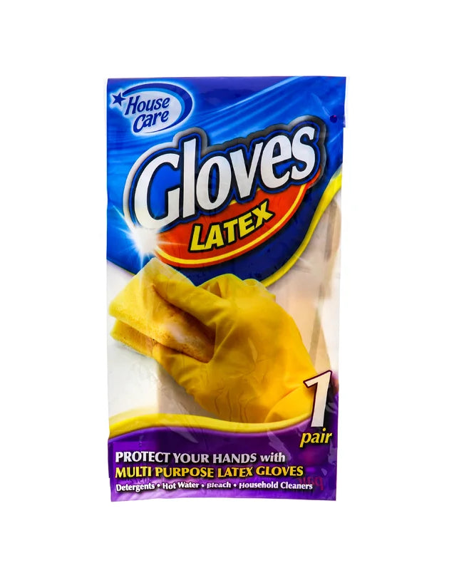 Household Latex Gloves Large 1 Pair - 1 Count Only image 0