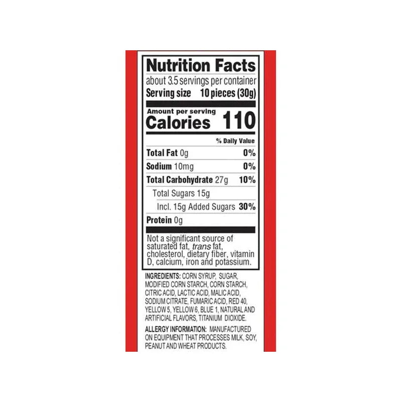 Warheads, Sour Chewy Cubes 4 oz image 1