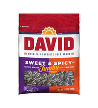 David Sunflower Seeds Jumbo Sweet & Spicy 12 Count - 5.25 oz image 0