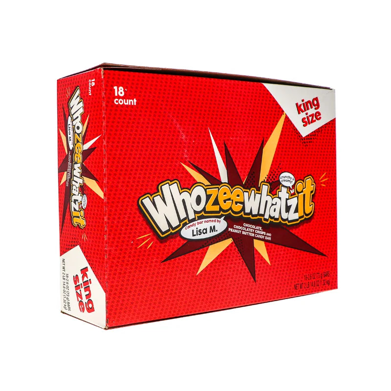 HERSHEY WHOZEEWHATZIT Chocolate King Size Candy Bar (18 Count) - 2.6 oz image 1