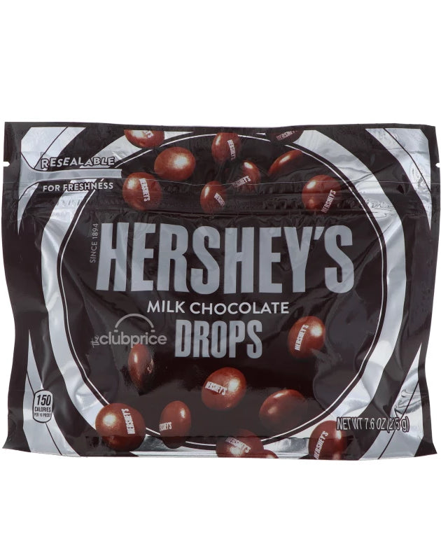 Hershey Pouch Milk Chocolate Drop - 7.6 oz image 0