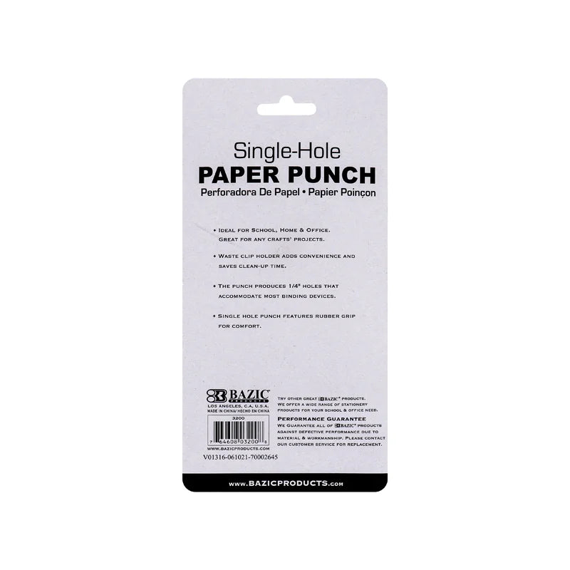 Single Hole Punch - 1 Count Only image 1