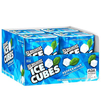 Ice Breakers Ice Cubes Gum Peppermint Bottle (Pack Of 4) - 40 Pieces image 0