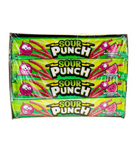 Sour Punch Straws Zip-Zappin Watermelon 24/2Oz image 0