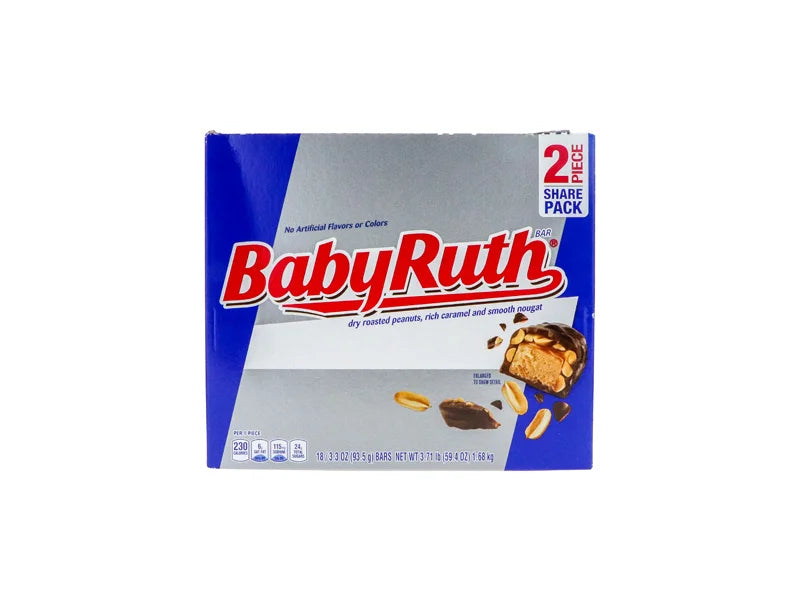 Baby Ruth King Size Peanut with Caramel 18 Count - 3.3 oz image 0