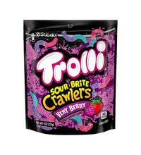 Trolli Mini Sour Brite Crawler Very Berry - Pouch 9 oz image 0