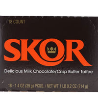 Skor Milk Chocolate & Butter Toffee Candy 18 Count - 1.4 oz image 0