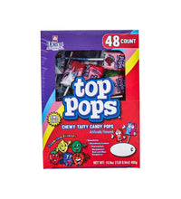 Top Pops Taffy Lollipops Assorted Flavors 48 Count image 0