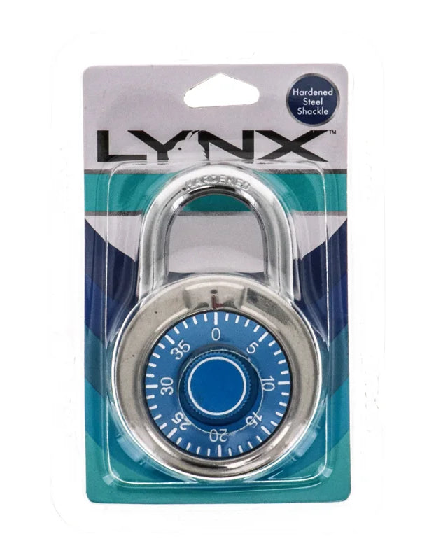 Lynx Combination Padlock 2 Inch - (1 Count Only) image 0