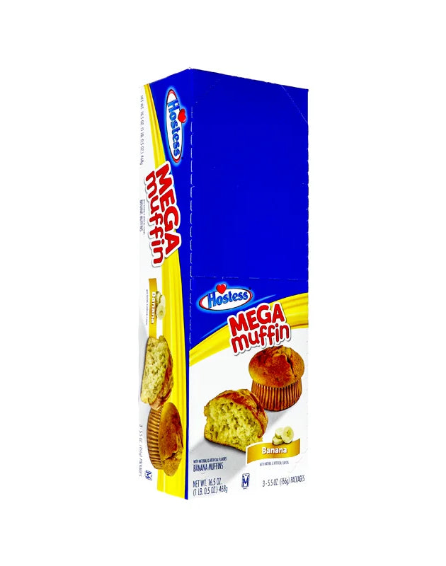 Hostess Muffin Banana Walnut 3 Count - 5.5 oz image 0