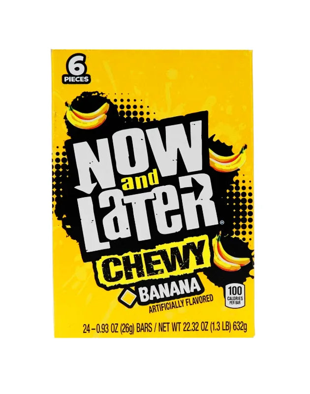 Now & Later Changemakers Banana 24 Count - 6 Pieces image 0