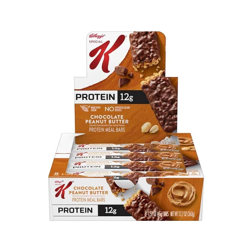 Kellogg's Special K Protein Bar Chocolate Peanut Butter 8 Count - 1.59 oz image 0