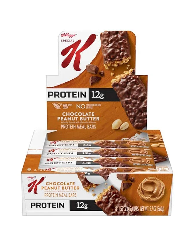 Kellogg's Special K Protein Bar Chocolate Peanut Butter 8 Count - 1.59 oz image 0