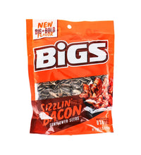 Bigs Sizzlin' Bacon Sunflower Seeds - Bag 12 Count - 5.35 oz image 0