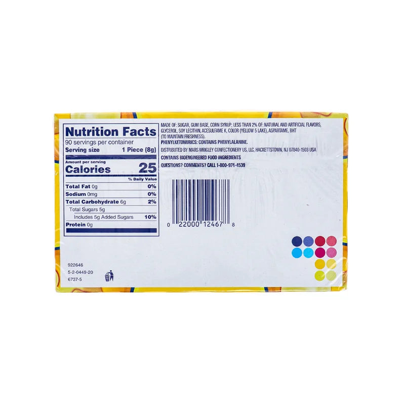 Wrigleys Gum Juicy Fruit Original 18 Count - 5 stk image 2