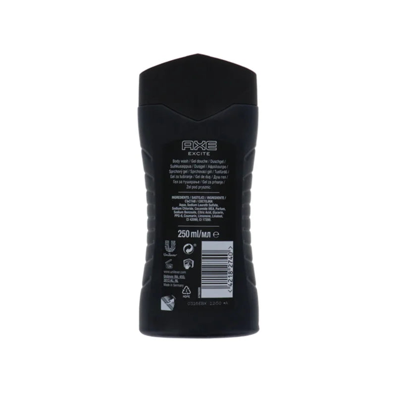 Axe Shower Gel Excite 250 ml image 1