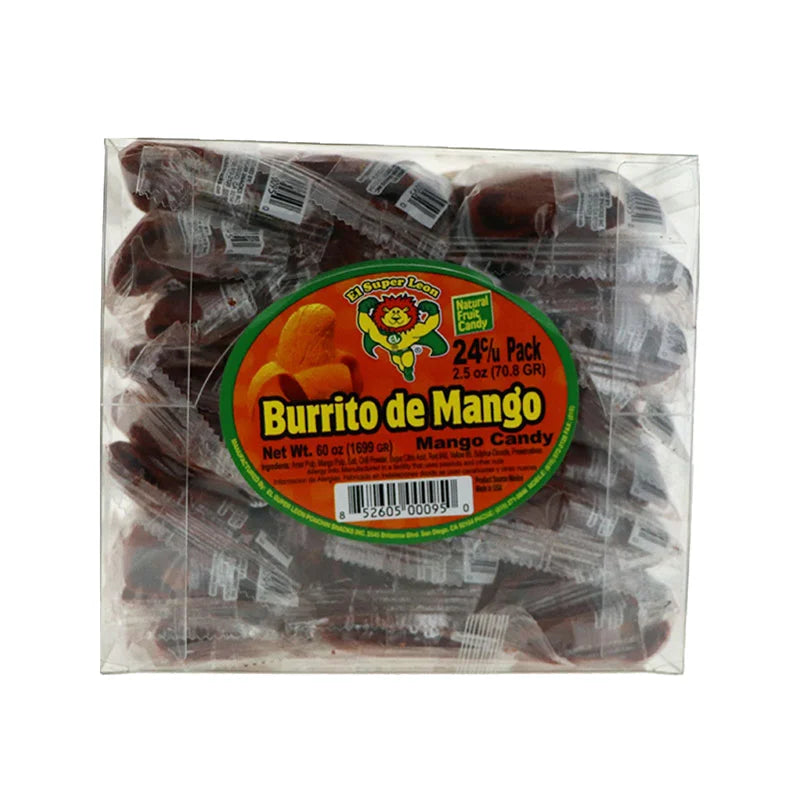 El Super Leon Burrito De Mango 24 Count - 3 oz image 0