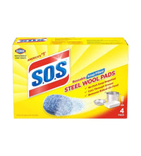 Clorox S.O.S Steel Wool Soap Pads - (Pack of - 4) image 0