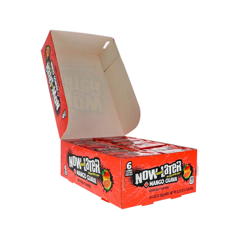 Now & Later 25c Mango Guava Candy 24 Count - 6 Pieces image 1