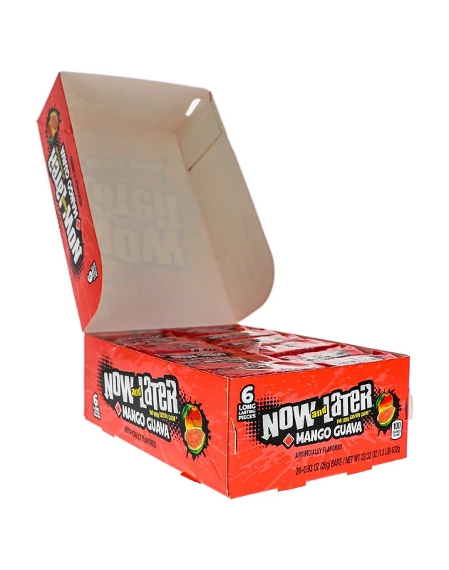 Now & Later 25c Mango Guava Candy 24 Count - 6 Pieces image 0