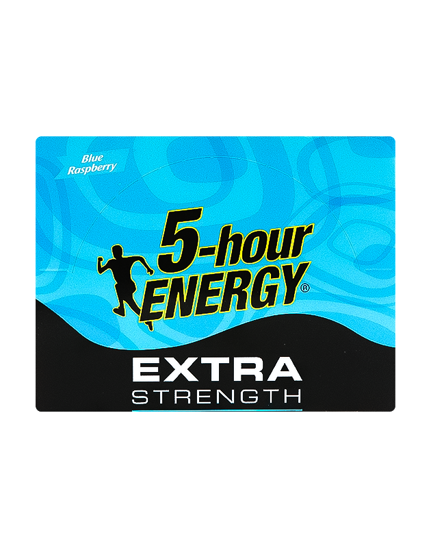 5 Hour Energy Extra Strength Blue Raspberry 12 Count - 1.93 oz image 0