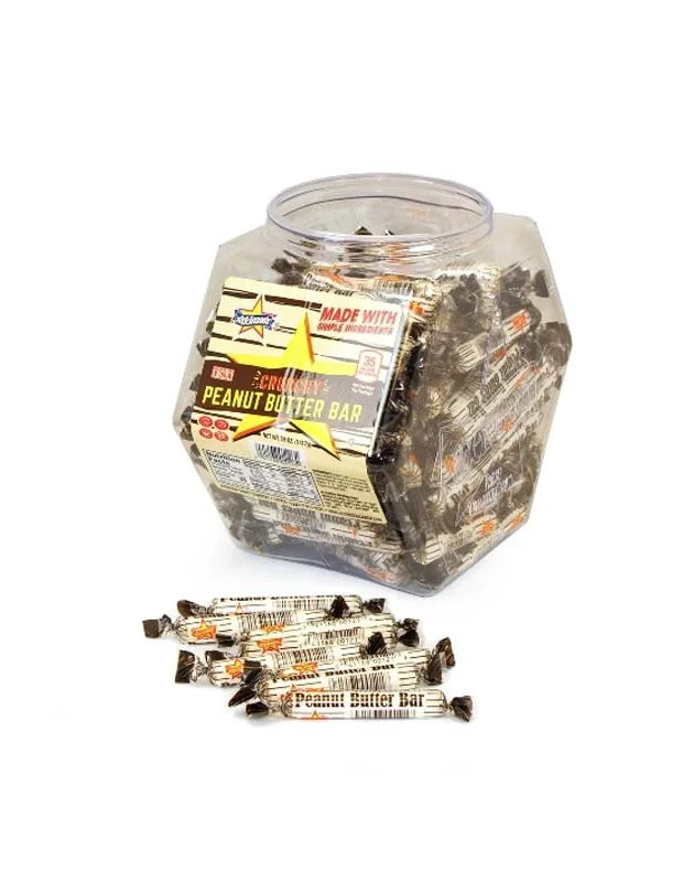 Atkinson's Crunchy Peanut Butter Bars - Jar 160 Count image 0
