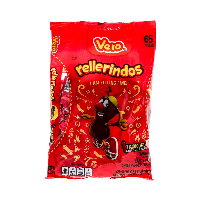 Dulces Vero Rellerindos Tamarind Hard Candy 65 Count image 0